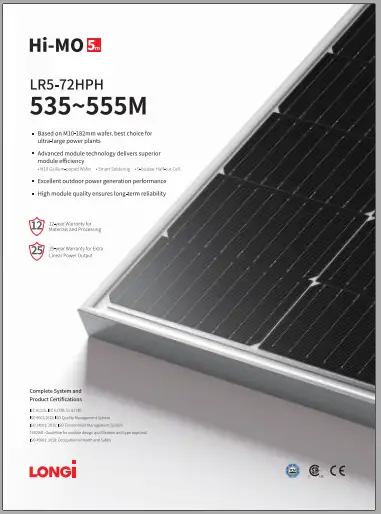 Tấm pin năng lượng mặt trời 550W