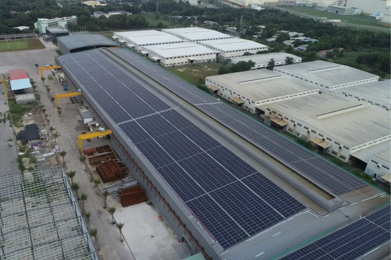 dự án tại tỉnh Bình Phước tổng công suất 5.608,8 KW.